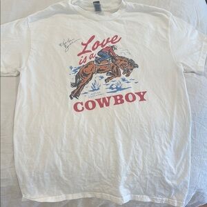 Love is a Cowboy Graphic Tee